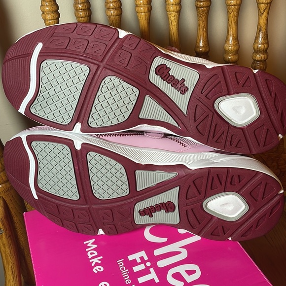 Like New Cheeks Fit Body Walker Size 8 Pink Sneakers Shoes - Picture 5 of 5